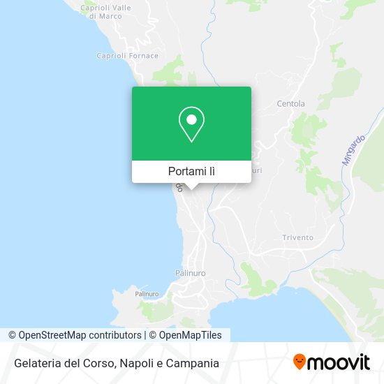 Mappa Gelateria del Corso