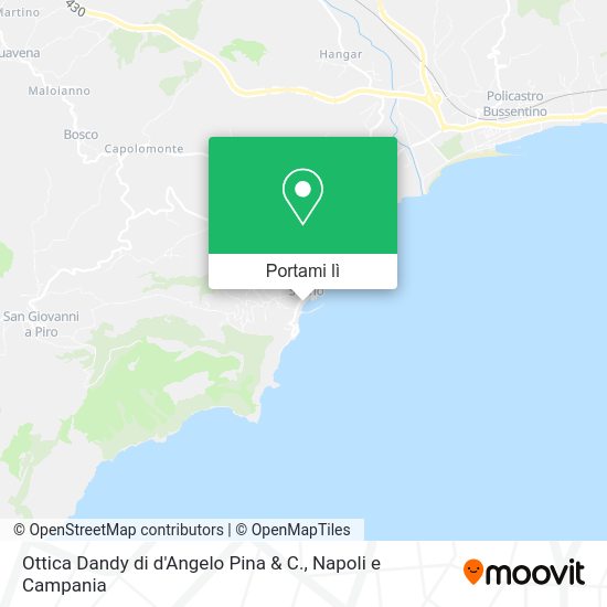 Mappa Ottica Dandy di d'Angelo Pina & C.