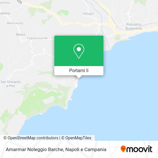 Mappa Amarmar Noleggio Barche
