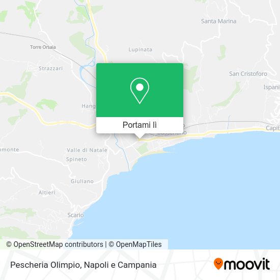 Mappa Pescheria Olimpio