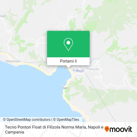 Mappa Tecno Ponton Float di Filizola Norma Maria