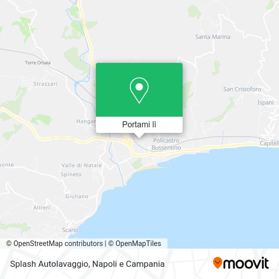 Mappa Splash Autolavaggio