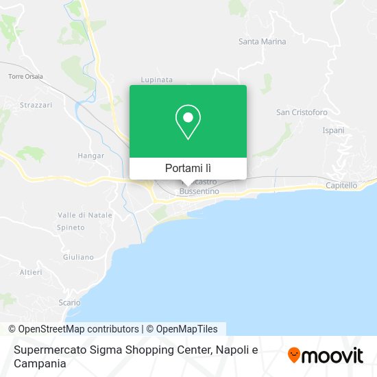 Mappa Supermercato Sigma Shopping Center