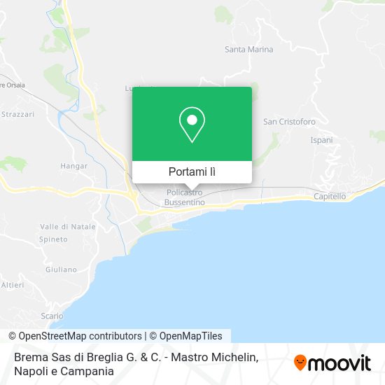 Mappa Brema Sas di Breglia G. & C. - Mastro Michelin
