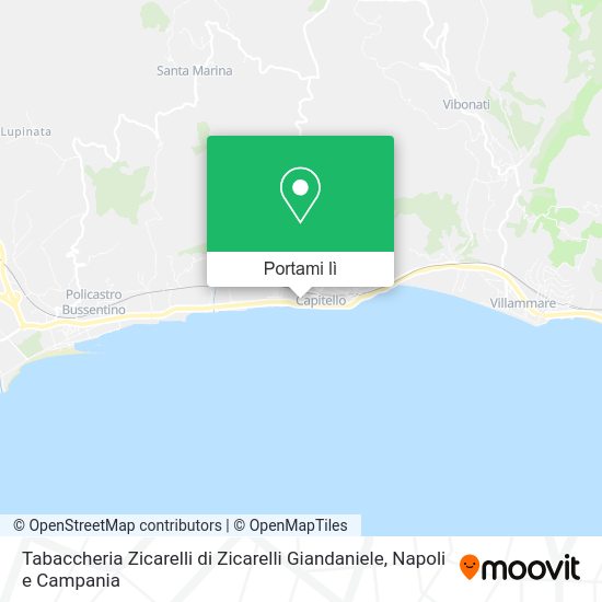Mappa Tabaccheria Zicarelli di Zicarelli Giandaniele