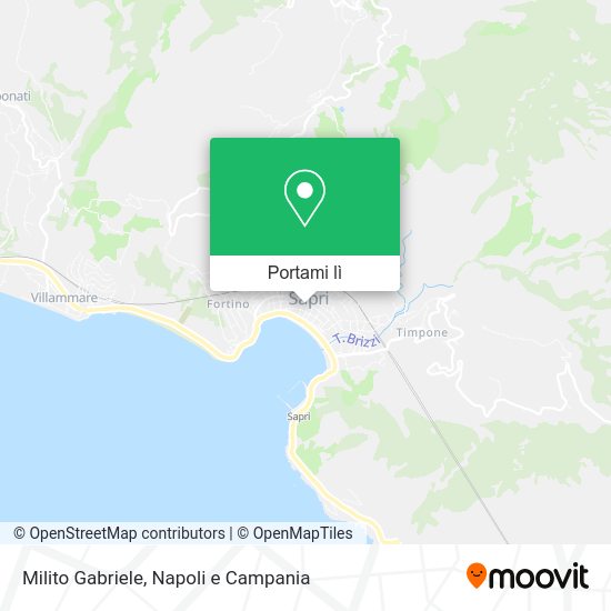 Mappa Milito Gabriele