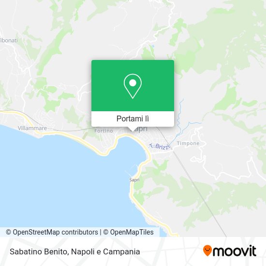 Mappa Sabatino Benito