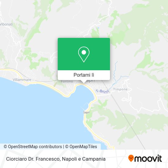 Mappa Ciorciaro Dr. Francesco