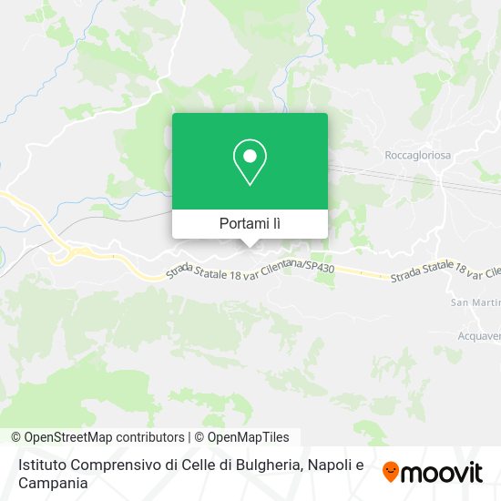 Mappa Istituto Comprensivo di Celle di Bulgheria