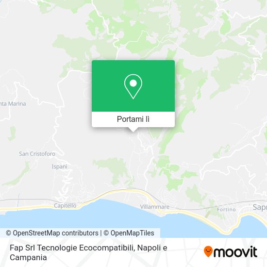 Mappa Fap Srl Tecnologie Ecocompatibili