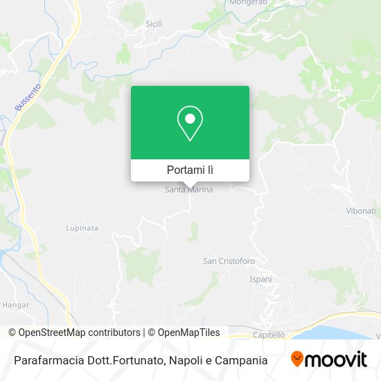 Mappa Parafarmacia Dott.Fortunato