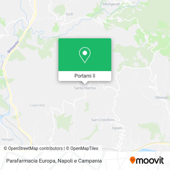 Mappa Parafarmacia Europa