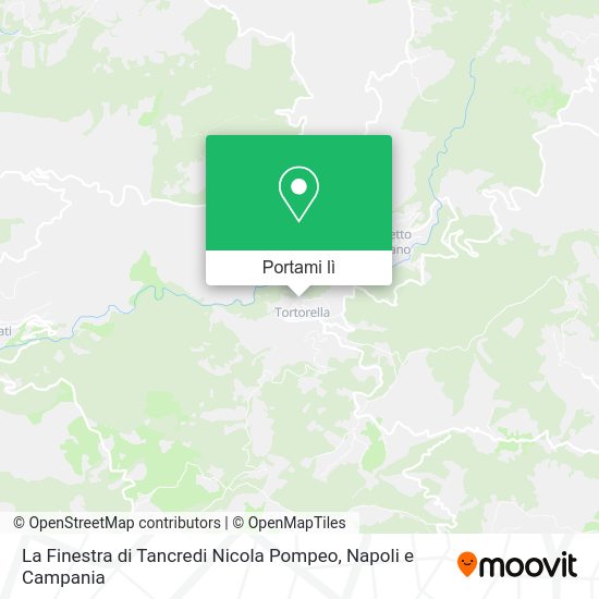 Mappa La Finestra di Tancredi Nicola Pompeo