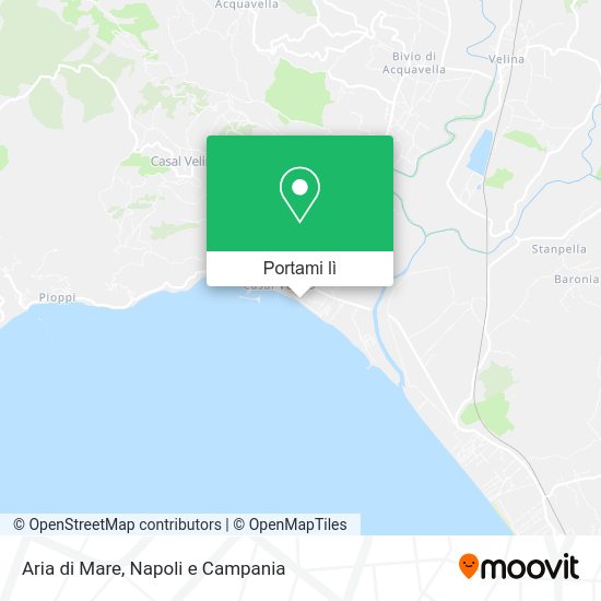 Mappa Aria di Mare