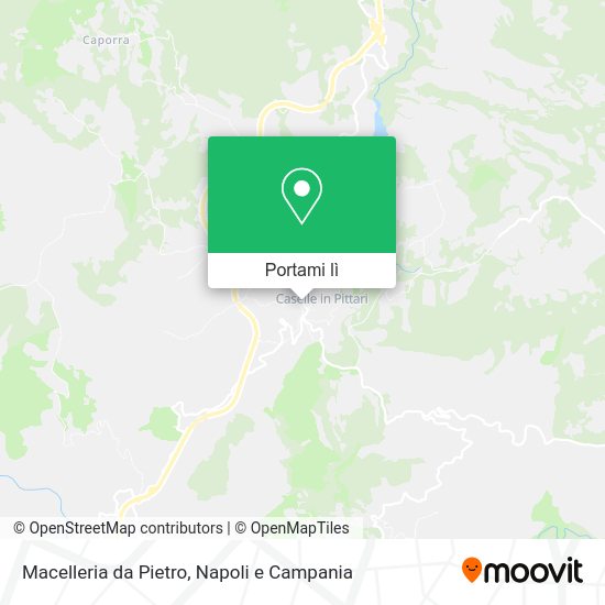 Mappa Macelleria da Pietro