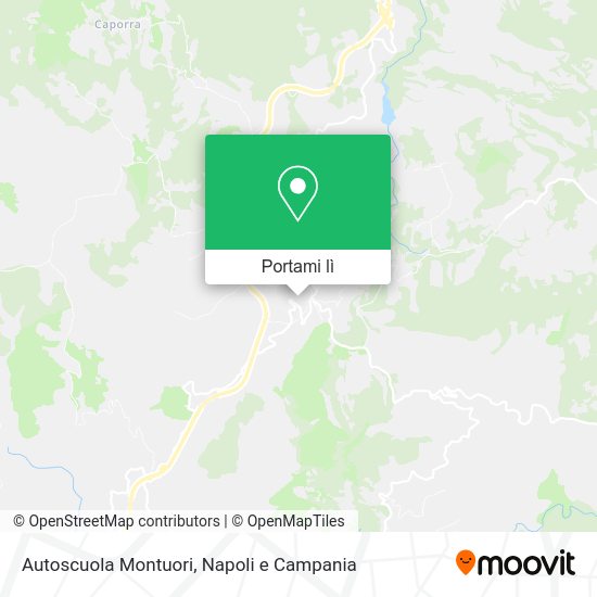 Mappa Autoscuola Montuori