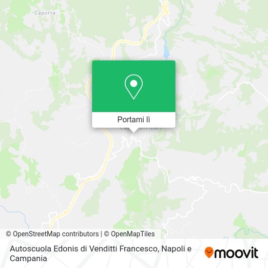 Mappa Autoscuola Edonis di Venditti Francesco