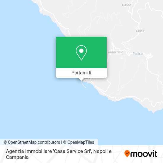 Mappa Agenzia Immobiliare 'Casa Service Srl'