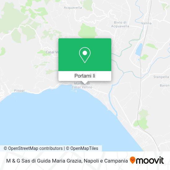 Mappa M & G Sas di Guida Maria Grazia