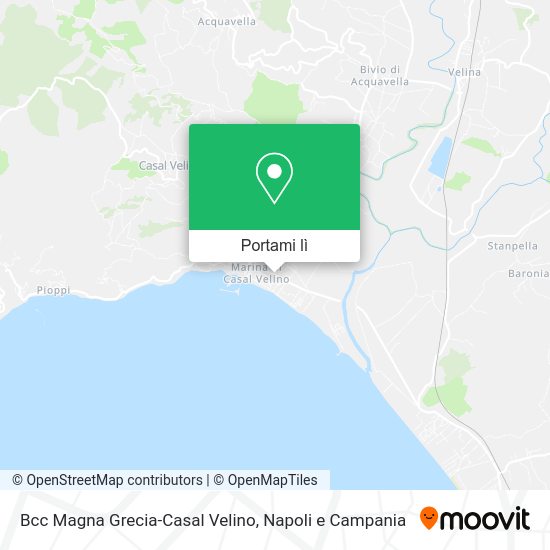 Mappa Bcc Magna Grecia-Casal Velino
