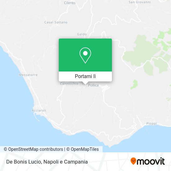 Mappa De Bonis Lucio