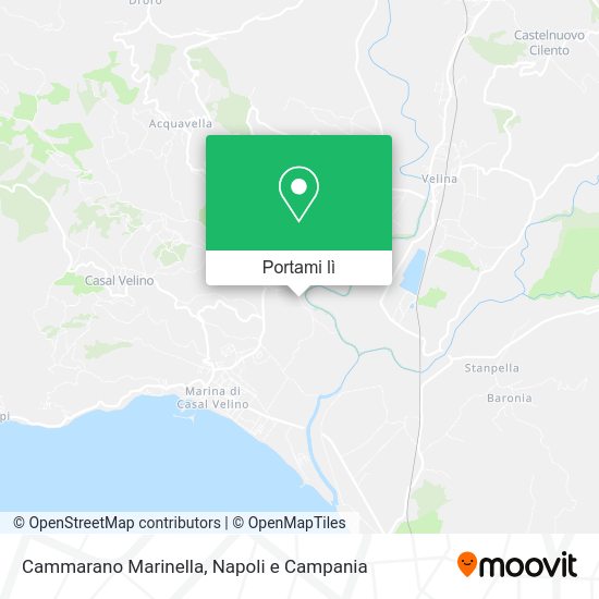 Mappa Cammarano Marinella