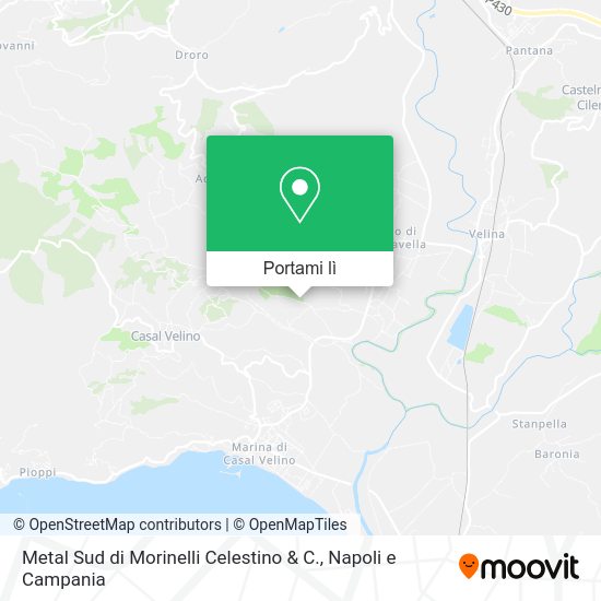 Mappa Metal Sud di Morinelli Celestino & C.