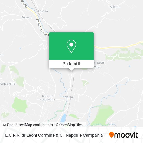 Mappa L.C.R.R. di Leoni Carmine & C.