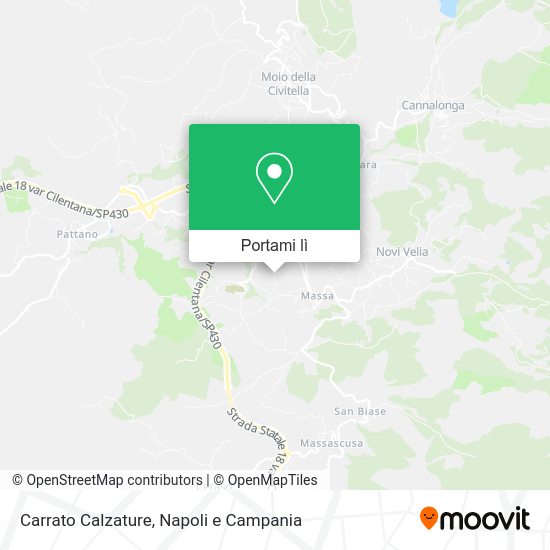Mappa Carrato Calzature