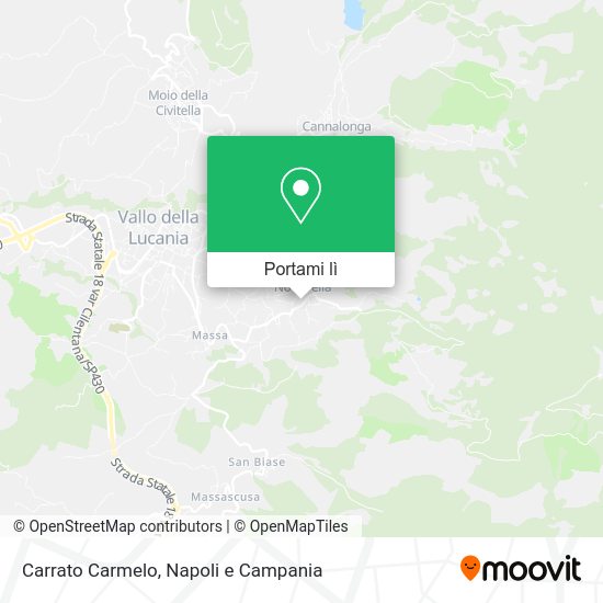 Mappa Carrato Carmelo