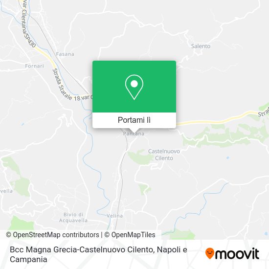 Mappa Bcc Magna Grecia-Castelnuovo Cilento