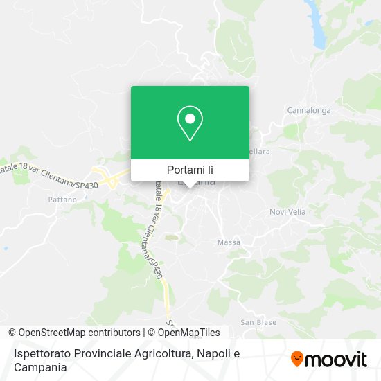 Mappa Ispettorato Provinciale Agricoltura
