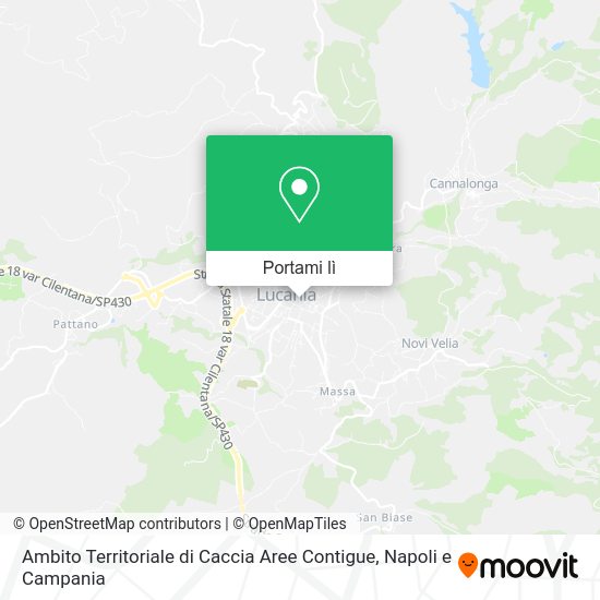 Mappa Ambito Territoriale di Caccia Aree Contigue