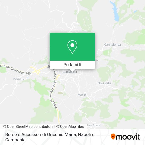 Mappa Borse e Accessori di Oricchio Maria