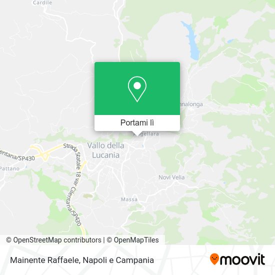 Mappa Mainente Raffaele