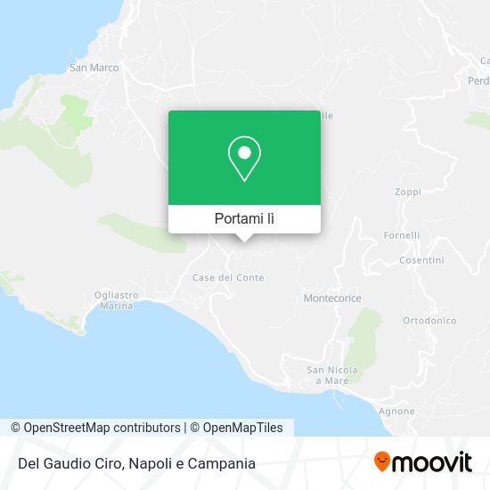 Mappa Del Gaudio Ciro