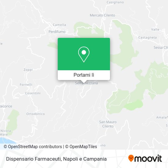 Mappa Dispensario Farmaceuti