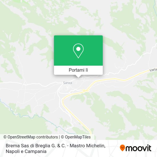 Mappa Brema Sas di Breglia G. & C. - Mastro Michelin