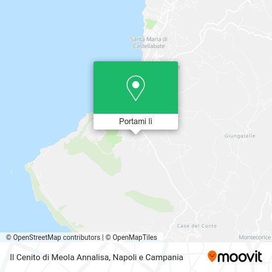 Mappa Il Cenito di Meola Annalisa