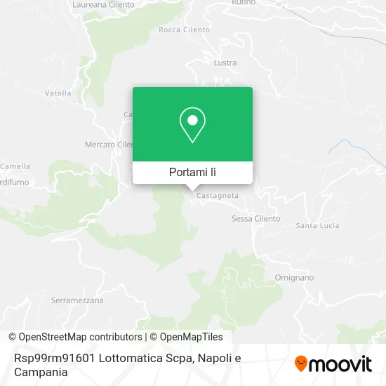 Mappa Rsp99rm91601 Lottomatica Scpa