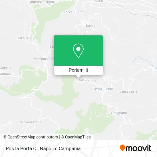 Mappa Pos la Porta C.
