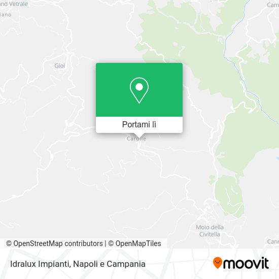Mappa Idralux Impianti