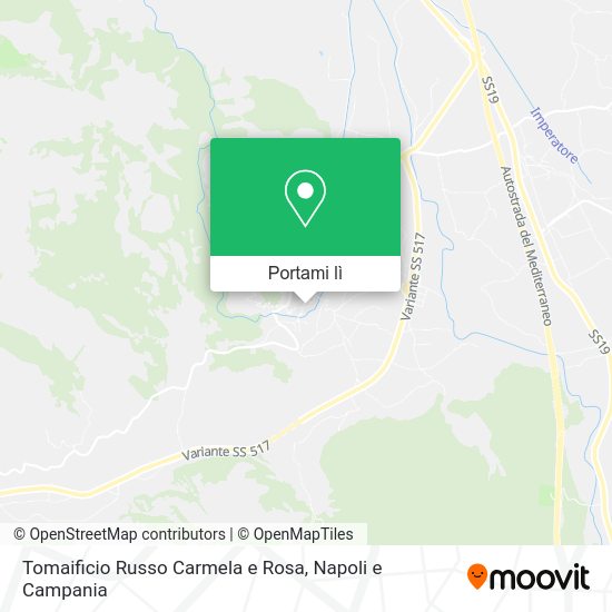 Mappa Tomaificio Russo Carmela e Rosa