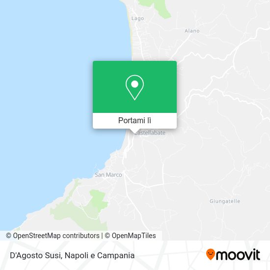 Mappa D'Agosto Susi