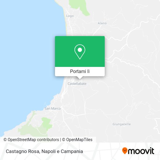 Mappa Castagno Rosa