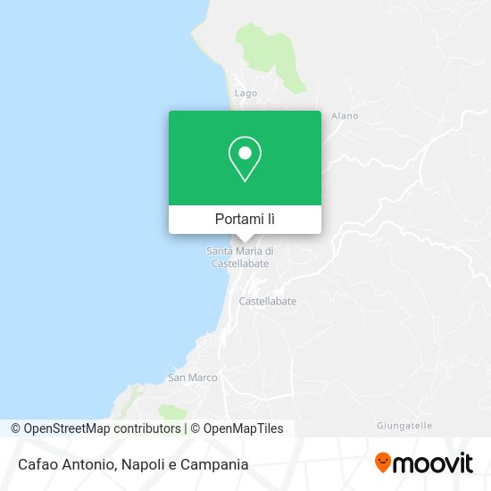 Mappa Cafao Antonio