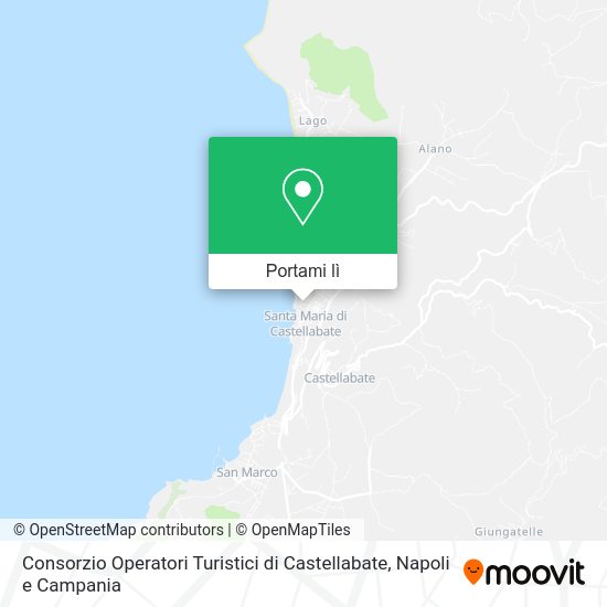 Mappa Consorzio Operatori Turistici di Castellabate