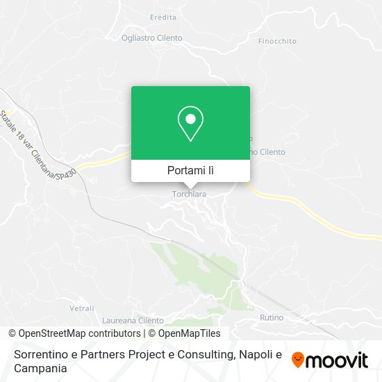 Mappa Sorrentino e Partners Project e Consulting