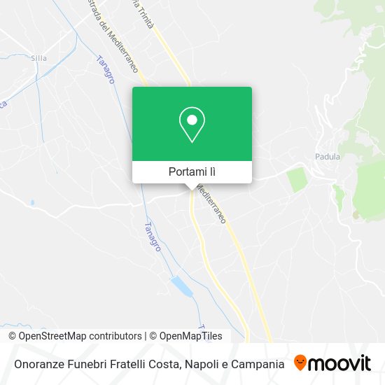 Mappa Onoranze Funebri Fratelli Costa