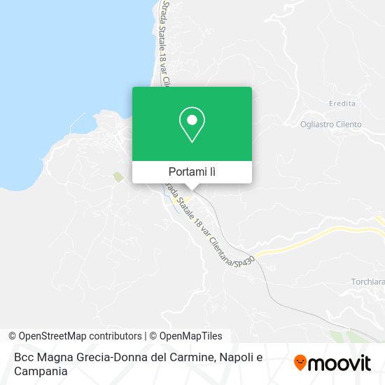 Mappa Bcc Magna Grecia-Donna del Carmine